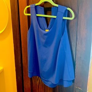 Blue dress tank